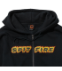 Sudadera Spitfire Flames Script Zip Hood Black
