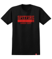 Playera Spitfire Arson Dept Tshirt Black/Red