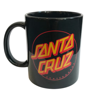 Santa Cruz Classic Dot Taza Black 325ml
