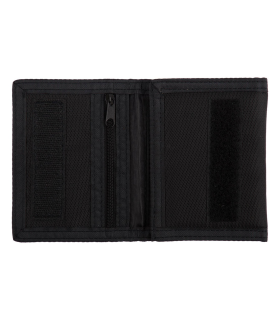 Cartera Independent Velcro Bar Logo Wallet Black
