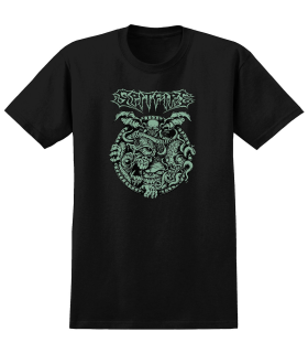 Playera Spitfire Demongate Glow Tshirt Black