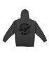 Sudadera Spitfire Flying Classic Zip Hood Charcoal