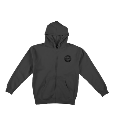 Sudadera Spitfire Flying Classic Zip Hood Charcoal