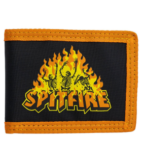Cartera Spitfire Hellfire Wallet Bifold Black