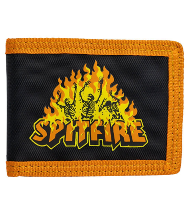 Cartera Spitfire Hellfire Wallet Bifold Black