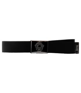 Cinturón Creature Bonehead Flame Web Belt Black