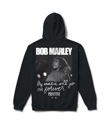 Sudadera Primitive x Bob Marley Forever Black