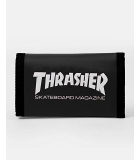 Cartera Thrasher Skate Mag Velcro Black
