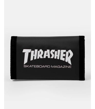 Cartera Thrasher Skate Mag Velcro Black