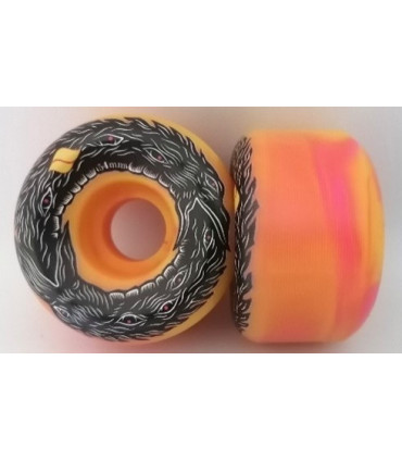 Ruedas Zenit Ouro Naranja 54 mm Cónico 101A Zenit - 2