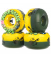 Ruedas Slime Balls Double Take Cafe Vomit Mini 53 mm 95a Amarillo/Negro