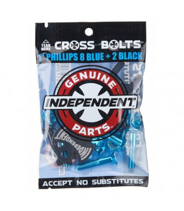 Tornillos Independent Phillips 1″ Negro/Azul (viene con herramienta) Independent - 2