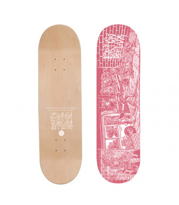 Tabla Deza Pro Model Erick Silva Rosa/Blanco Deza - 1