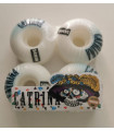 Ruedas Catrina Regulares Blanco Con Impresion 03 54mm