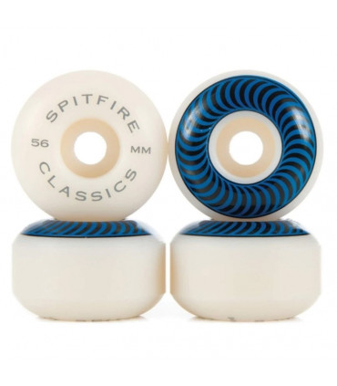 Ruedas Spitfire Classic 56mm 99 du Azul  - 1