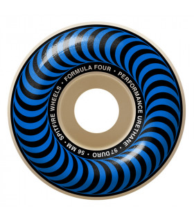 Ruedas Spitfire Classic 56mm 99 du Azul  - 2