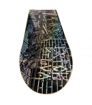 Tabla Deza Pro Model Erick Silva Negro Plata Brillantina Deza - 2