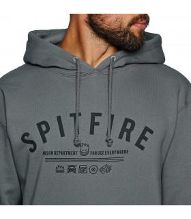 Sudadera Spitfire Burn Division Grey Spitfire - 2