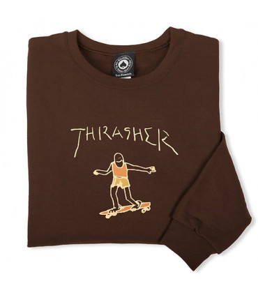 Sudadera Thrasher Gonz Logo Crewneck Chclt Thrasher - 2