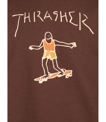 Sudadera Thrasher Gonz Logo Crewneck Chclt Thrasher - 3