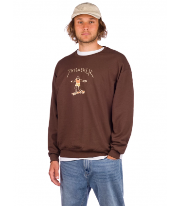 Sudadera Thrasher Gonz Logo Crewneck Chclt Thrasher - 4