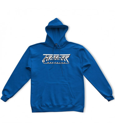 Thrasher Future Logo Hoodie Blue Thrasher - 1