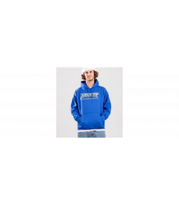 Thrasher Future Logo Hoodie Blue Thrasher - 3