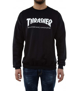 Thrasher Skate Mag Crewneck Black Thrasher - 1