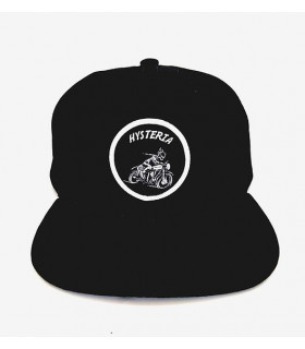Gorra Hysteria Patch Motorcycle Snapback Blk Hysteria - 1