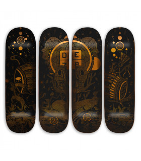 Tabla Deza Serie Espíritus Del Desierto Parte 3 Negro / Metálico Cobre (full) Deza - 2