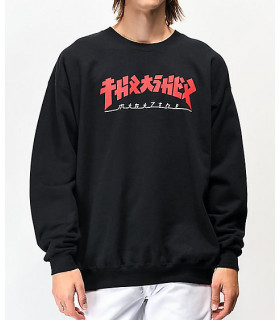 Sudadera Thrasher Godzilla Crewneck Black Thrasher - 2