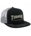 Cap Thrasher Embroidered Mesh Black Gray