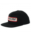 Cap Sun Down Ray Strip Snapback Mid Profile Unisex Santa Cruz Hat