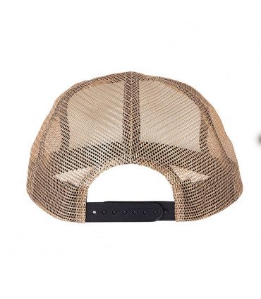 Creature Logo Mesh Trucker Hat White Tan Black Creature - 3