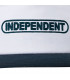 Independent Baseplate Snapback Mid Profile Hat White Navy Independent - 2
