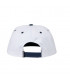 Independent Baseplate Snapback Mid Profile Hat White Navy Independent - 5