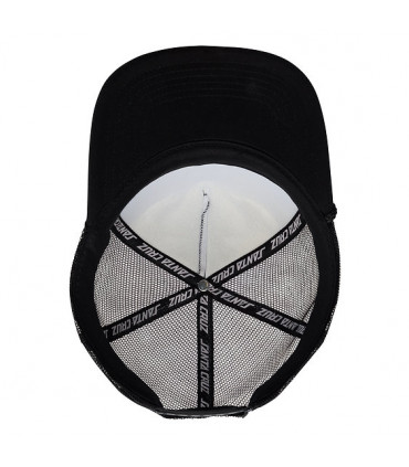 Gap Santa Cruz Meek OG Slasher Hand Mesh Trucker Black Santa Cruz - 3