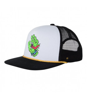 Gap Santa Cruz Meek OG Slasher Hand Mesh Trucker Black White Santa Cruz - 2