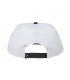 Santa Cruz Check Ringed Flamed Dot Snapback Mid Profile Hat White Black Santa Cruz - 4