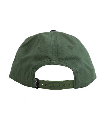 Spitfire Classic 87 Swirl Patch Snapback Dark Green Navy Spitfire - 2