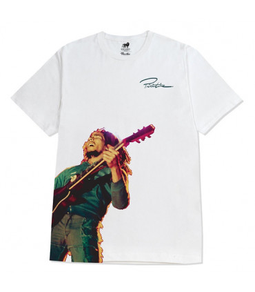 Playera Primitive X Bob Marley Wildone Tee White Primitive - 1