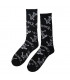 Thrasher Gonz Logo Crew Socks Black  - 1