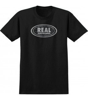 Playera Real Oval Shirt Black Real - 1