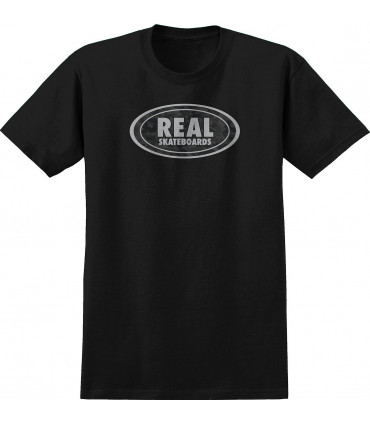 Playera Real Oval Shirt Black Real - 1