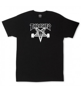 Playera Thrasher Skategoat Tshirt Blk Thrasher - 1