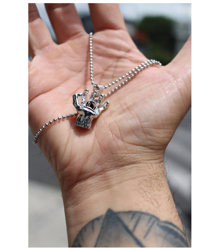 Screaming Hand Necklace- Santa Cruz outlet Necklace