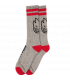 Calcetas Spitfire Heads Up Socks Gry Rd Blk