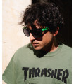 Lentes Thrasher Skate Mag Sunglasses Neon Green