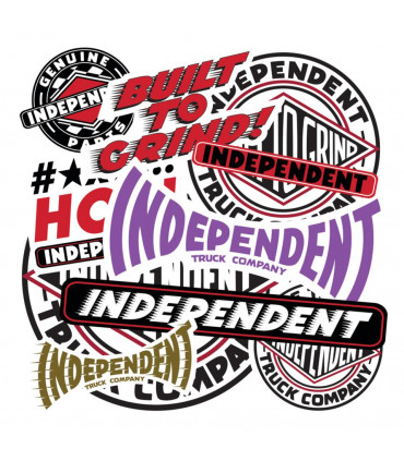 Pack de 10 Stickers Independent