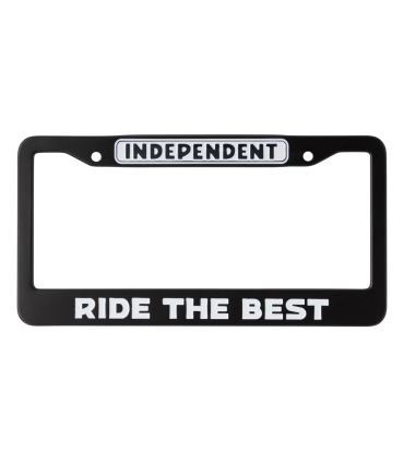 Independent Bar Logo License Plate Portaplaca